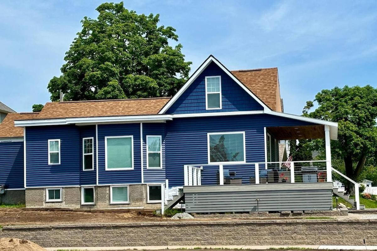 Bay Street Blue Ludington Park Villa Escanaba Luaran gambar