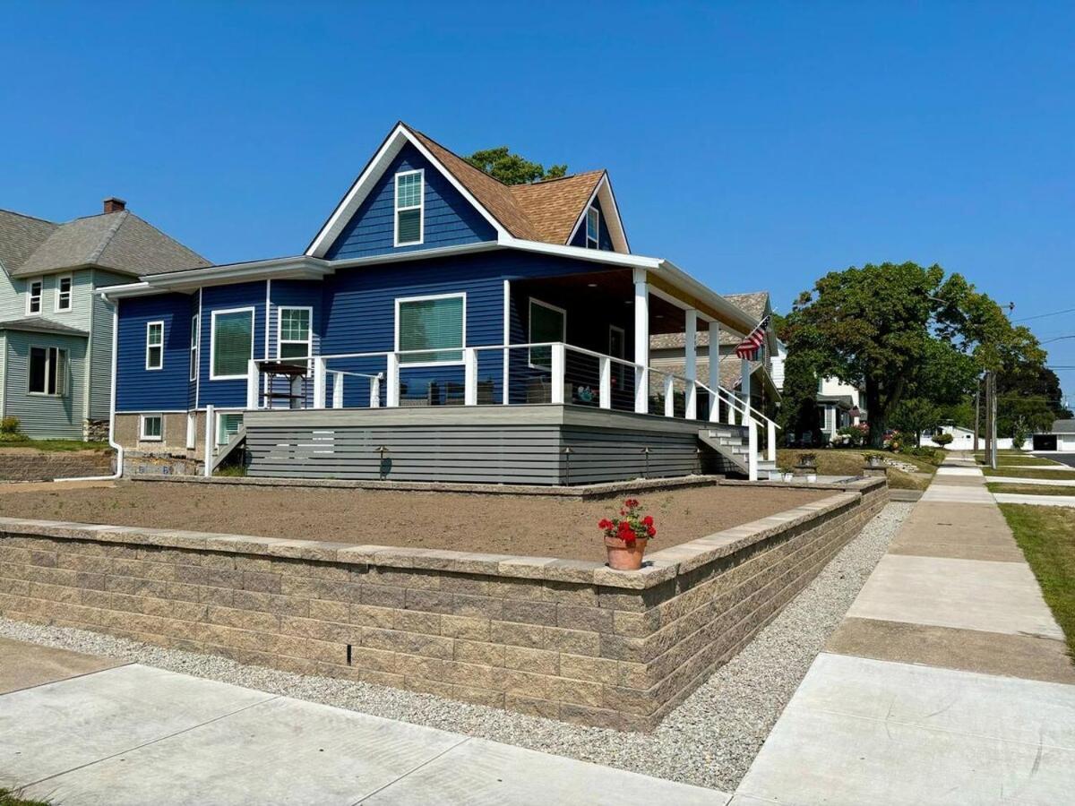 Bay Street Blue Ludington Park Villa Escanaba Luaran gambar