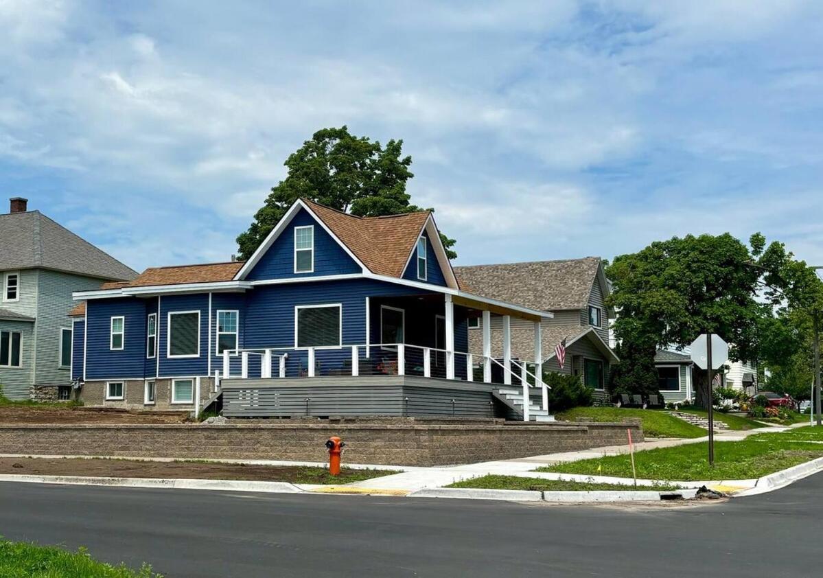 Bay Street Blue Ludington Park Villa Escanaba Luaran gambar