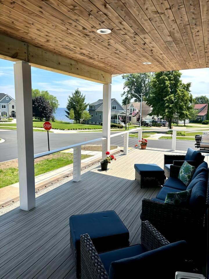 Bay Street Blue Ludington Park Villa Escanaba Luaran gambar