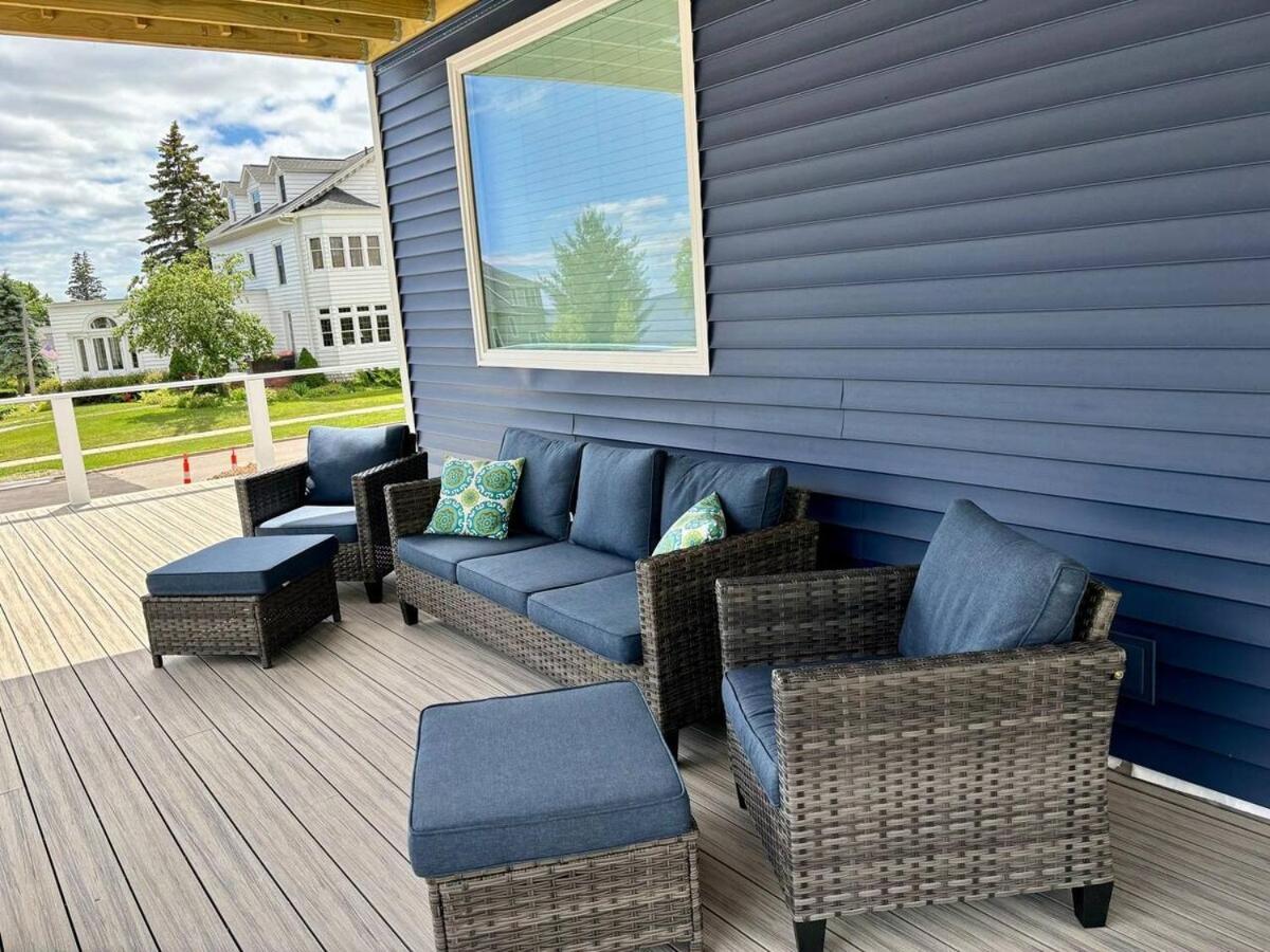 Bay Street Blue Ludington Park Villa Escanaba Luaran gambar